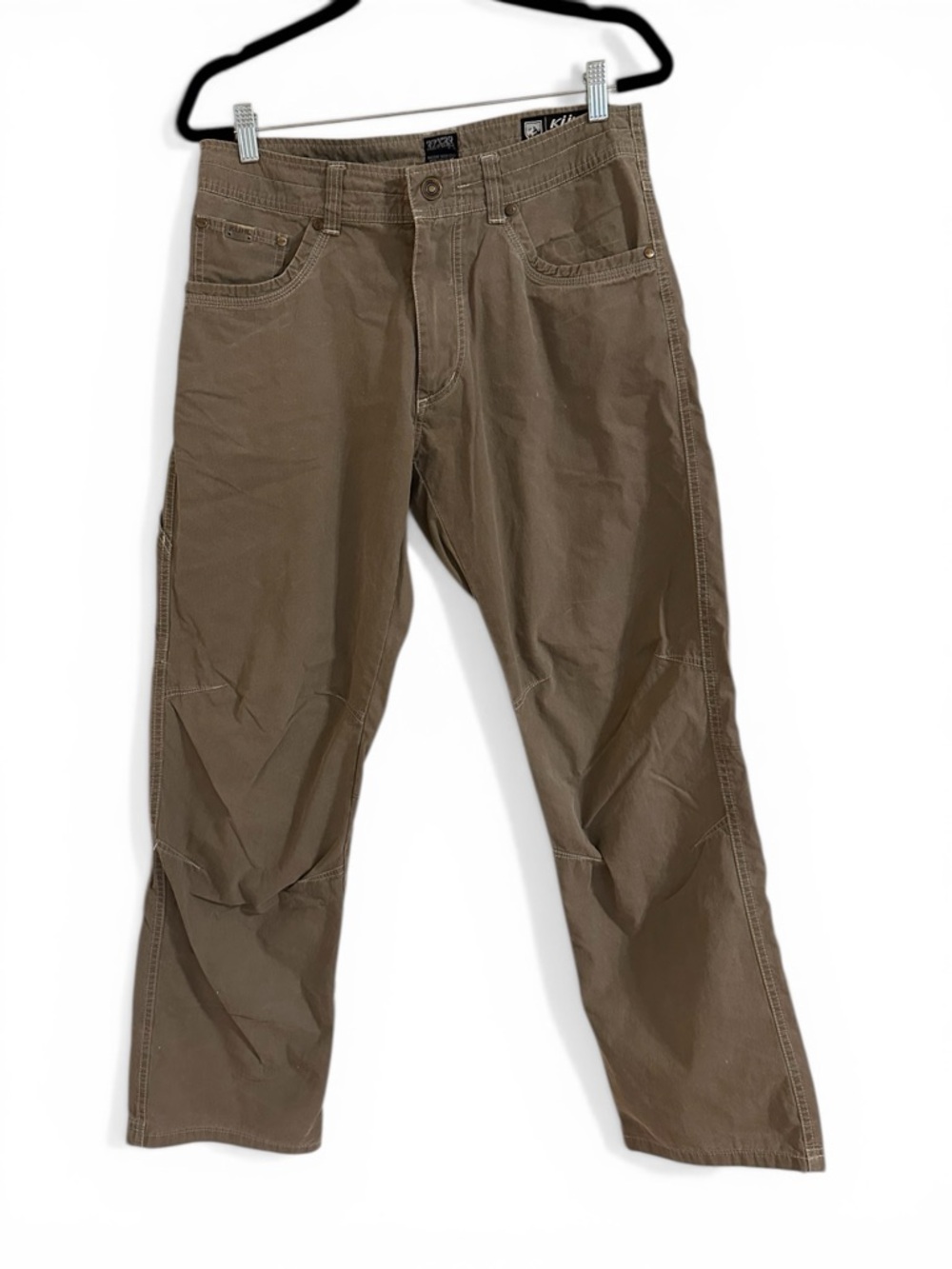 KÜHL Men's Brown Articulated Knee Hiking Pants Outdoor Trail Trousers 32x32